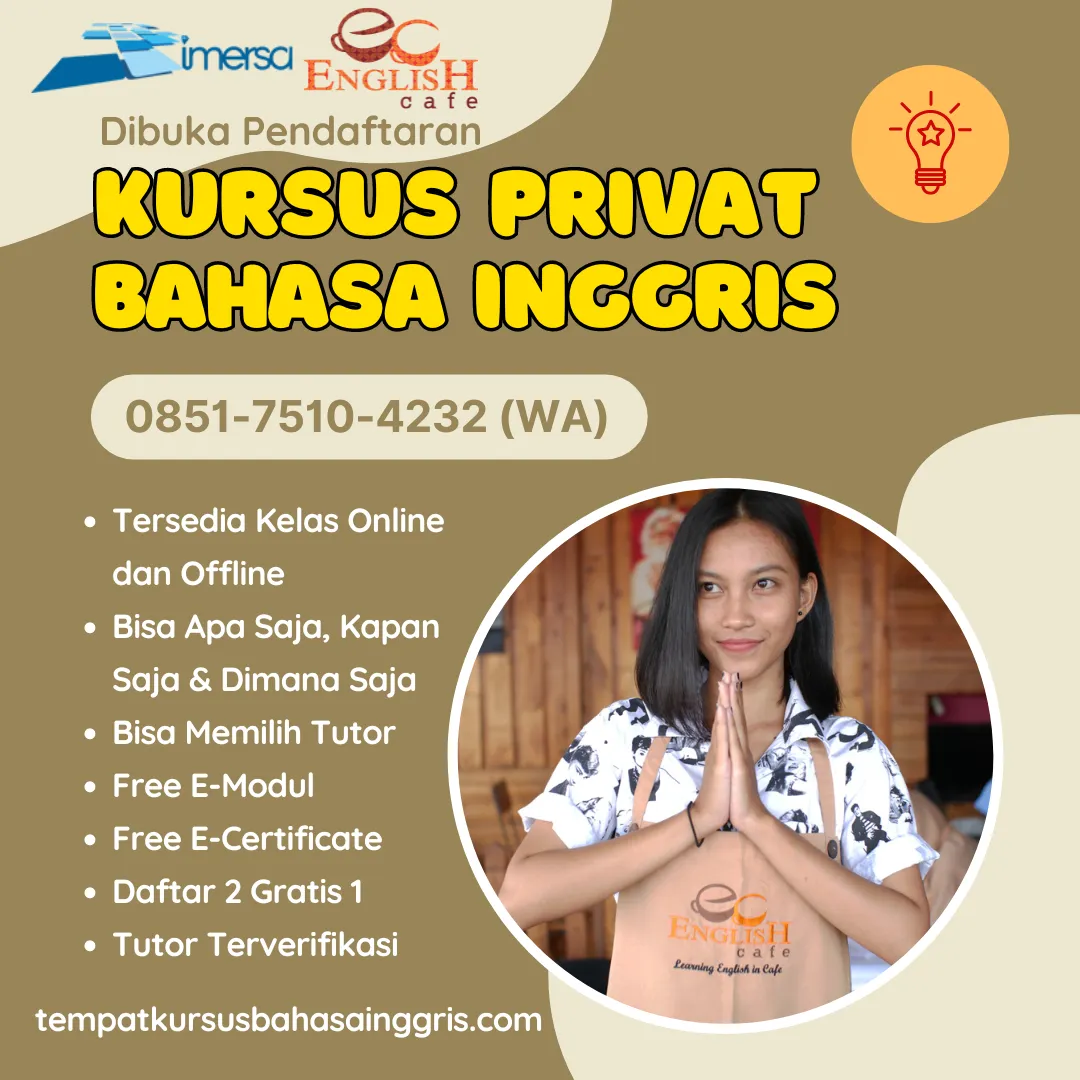 Les Bahasa Inggris di Kadungora Garut