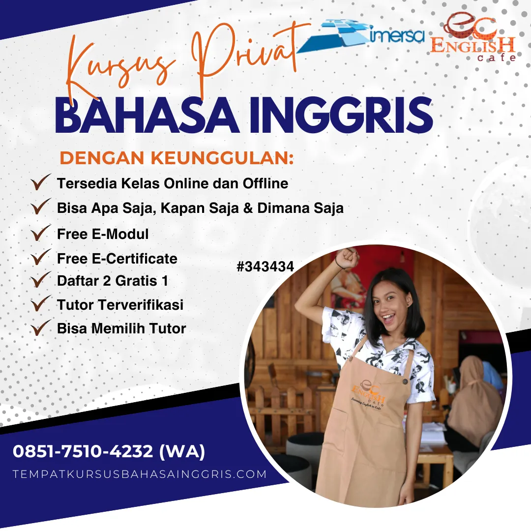 Les Bahasa Inggris di Kalibawang Wonosobo