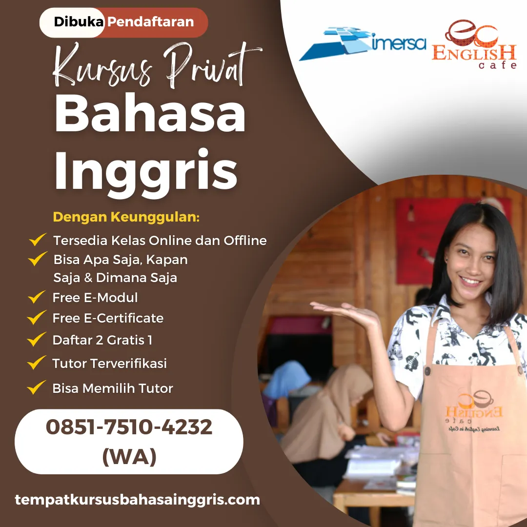 Les Bahasa Inggris di Kalijambe Sragen