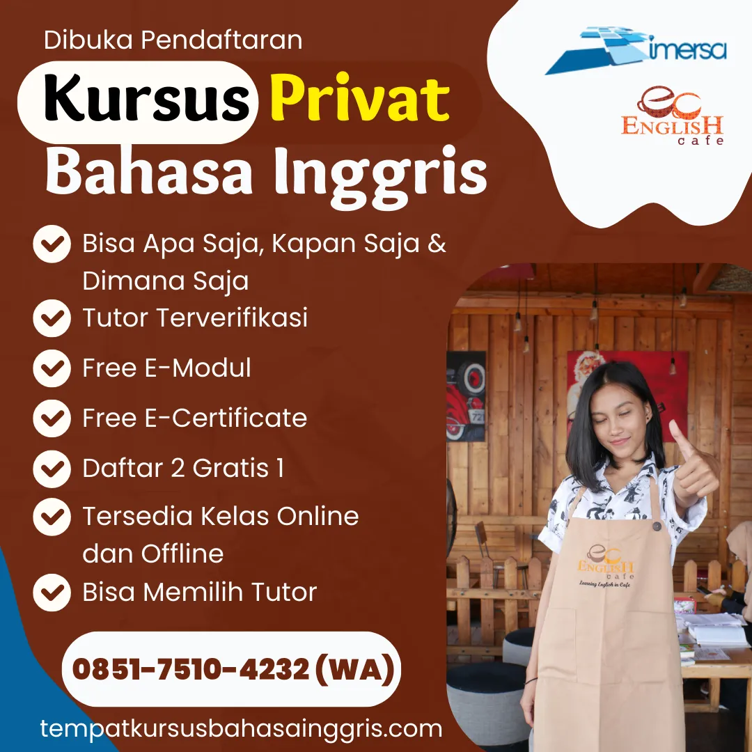 Les Bahasa Inggris di Kaliori Rembang