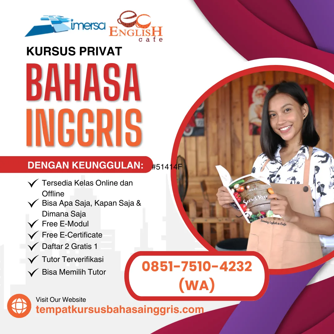 Les Bahasa Inggris di Kaliwiro Wonosobo