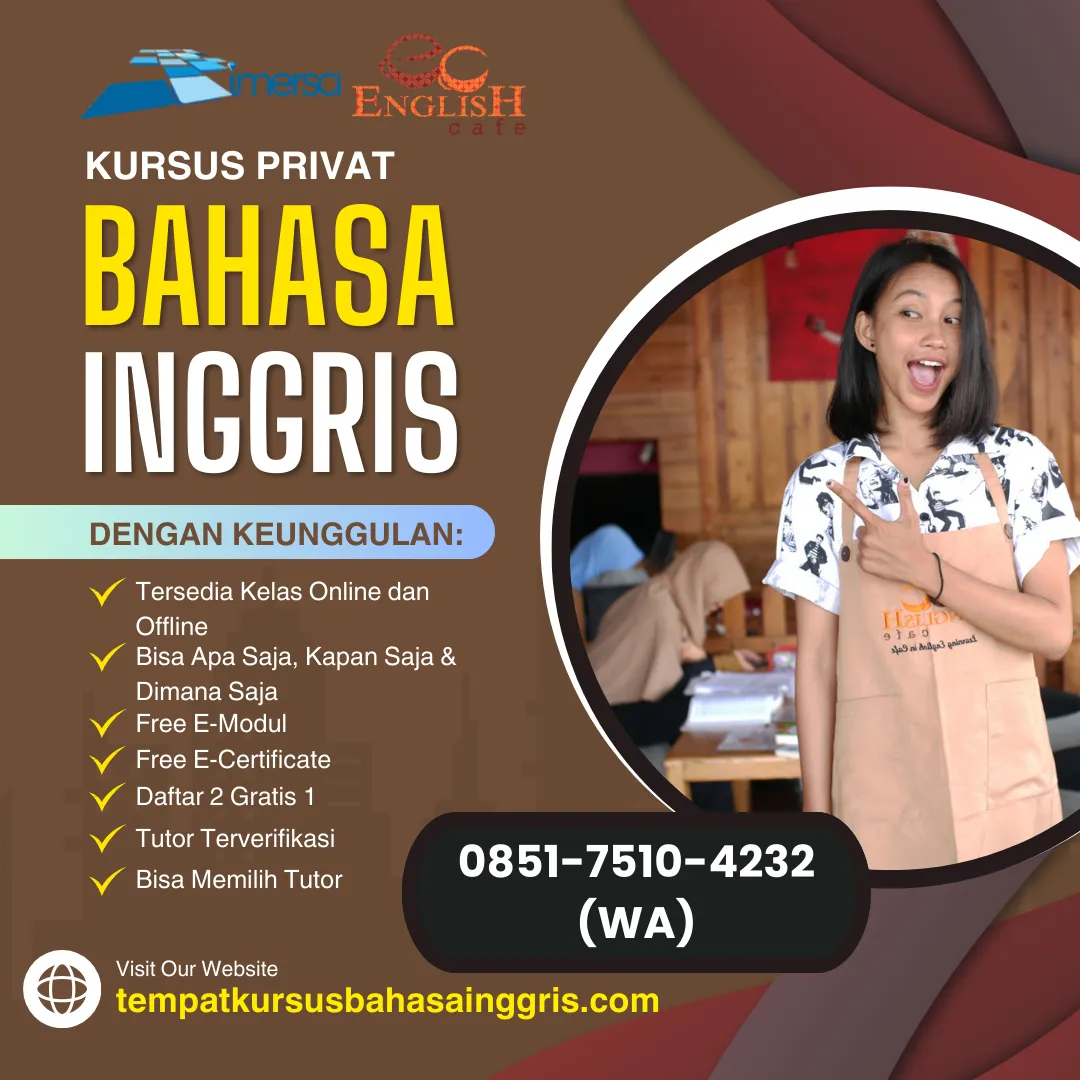 Les Bahasa Inggris di Kaloran Temanggung