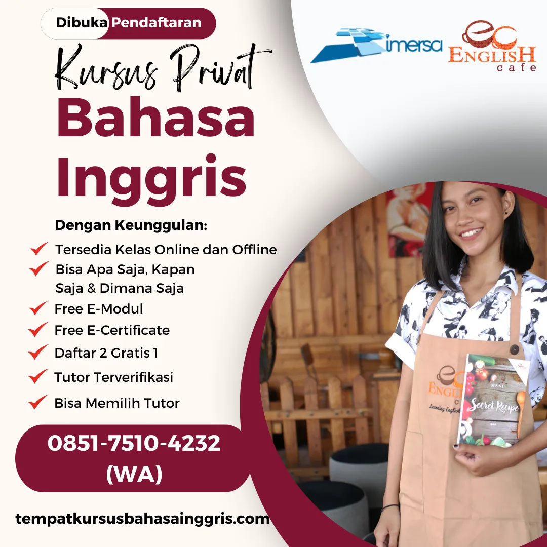 Les Bahasa Inggris di Karanganyar Pekalongan