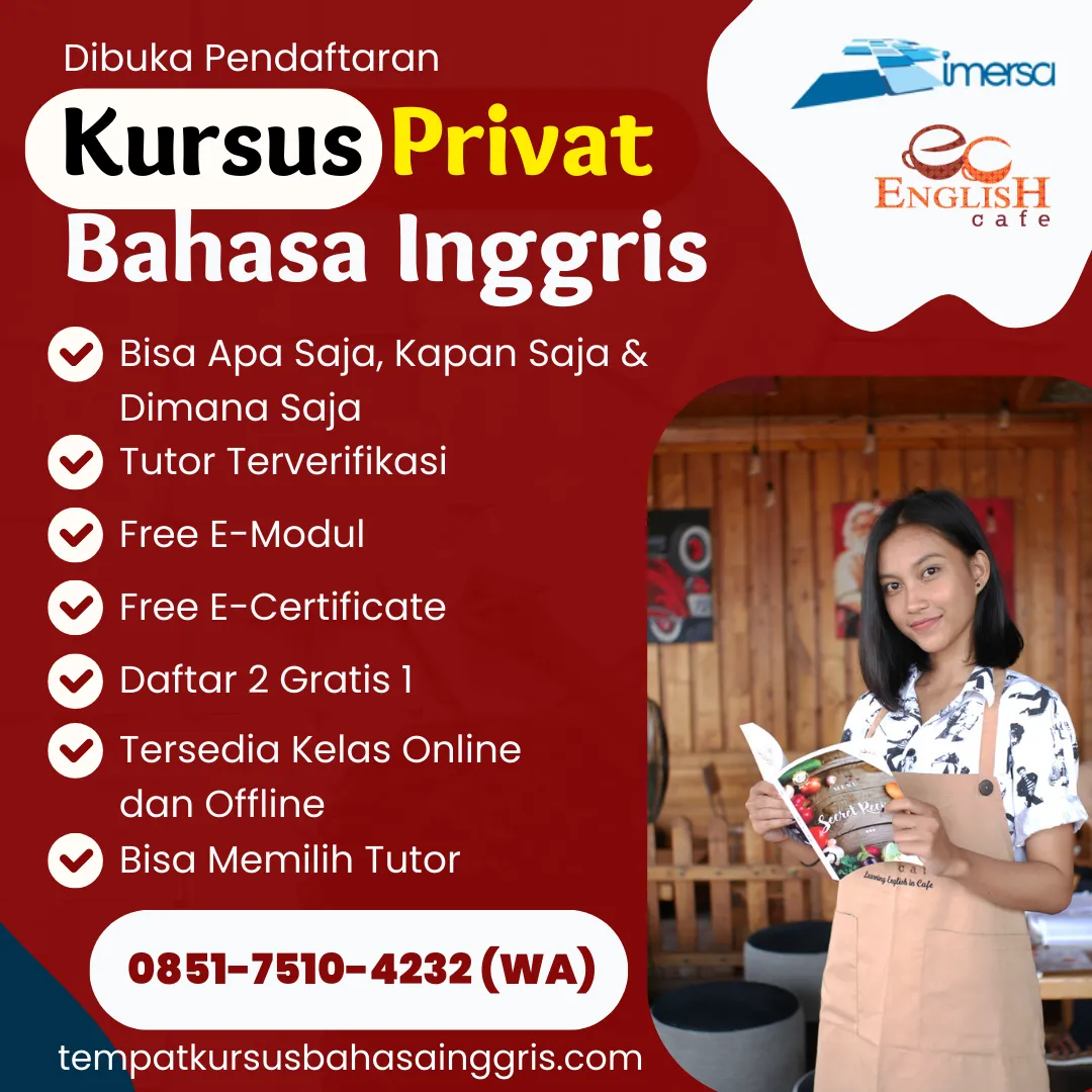 Les Bahasa Inggris di Karangdadap Pekalongan