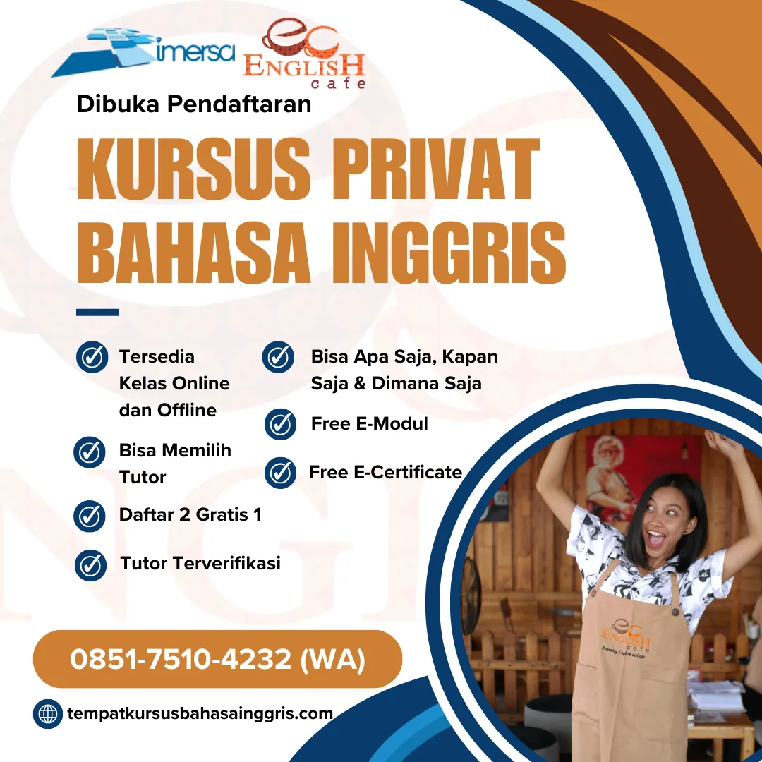 Les Bahasa Inggris di Karangmoncol Purbalingga