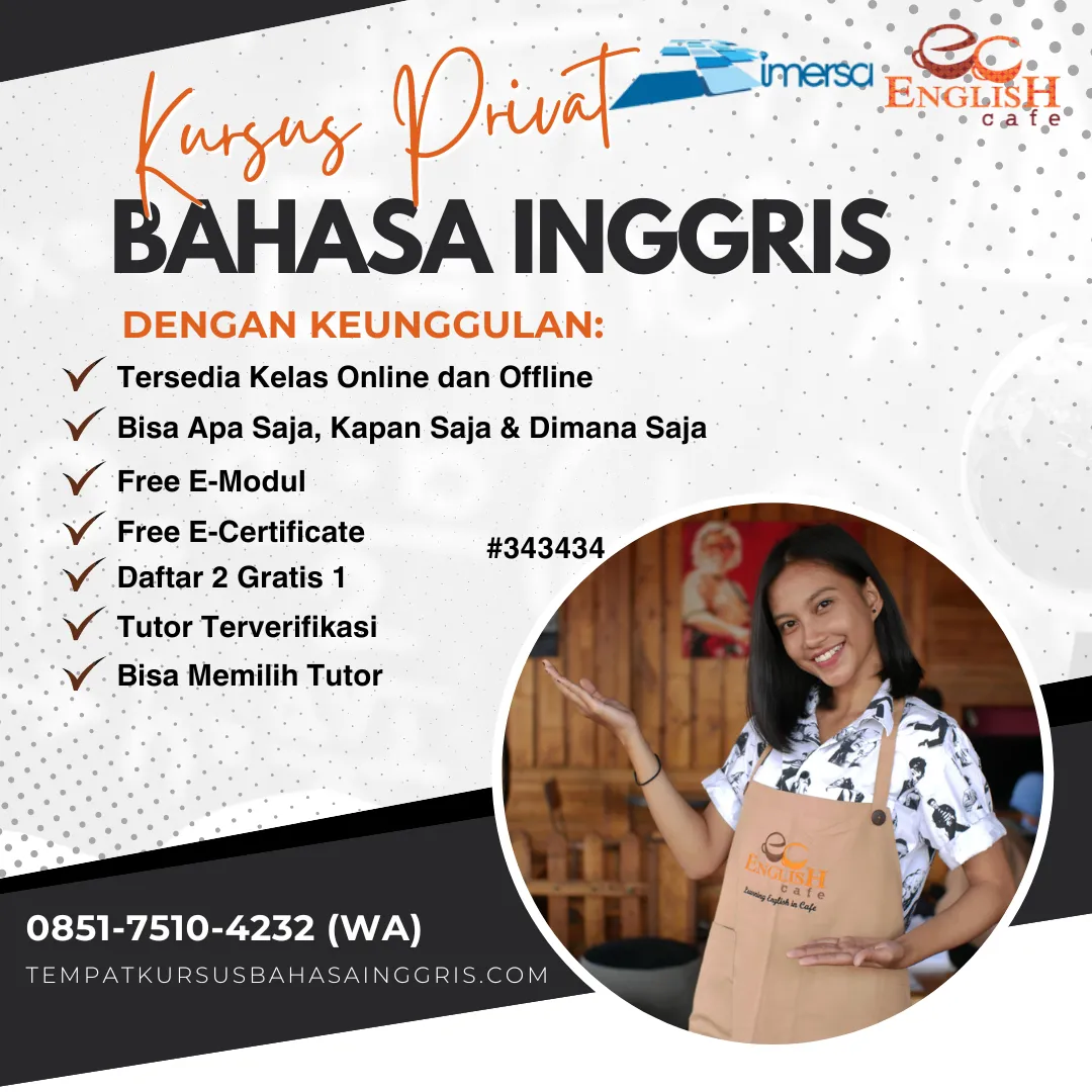 Les Bahasa Inggris di Karangwareng Cirebon