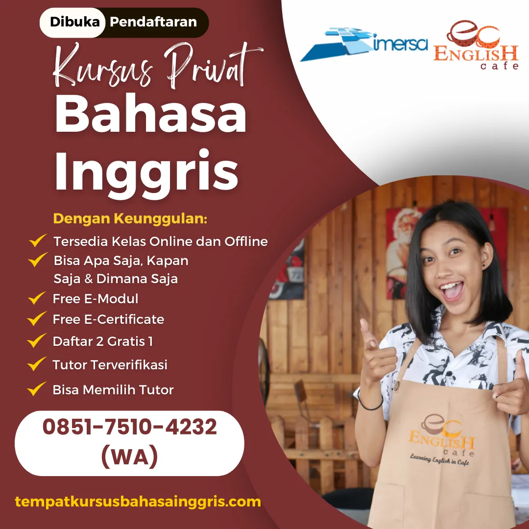 Les Bahasa Inggris di Kartasura Sukoharjo