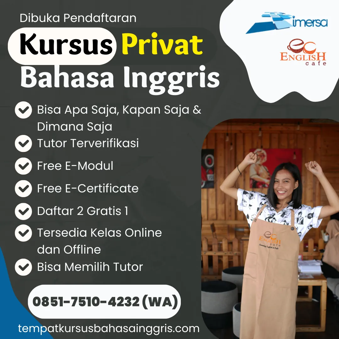 Les Bahasa Inggris di Katapang Bandung