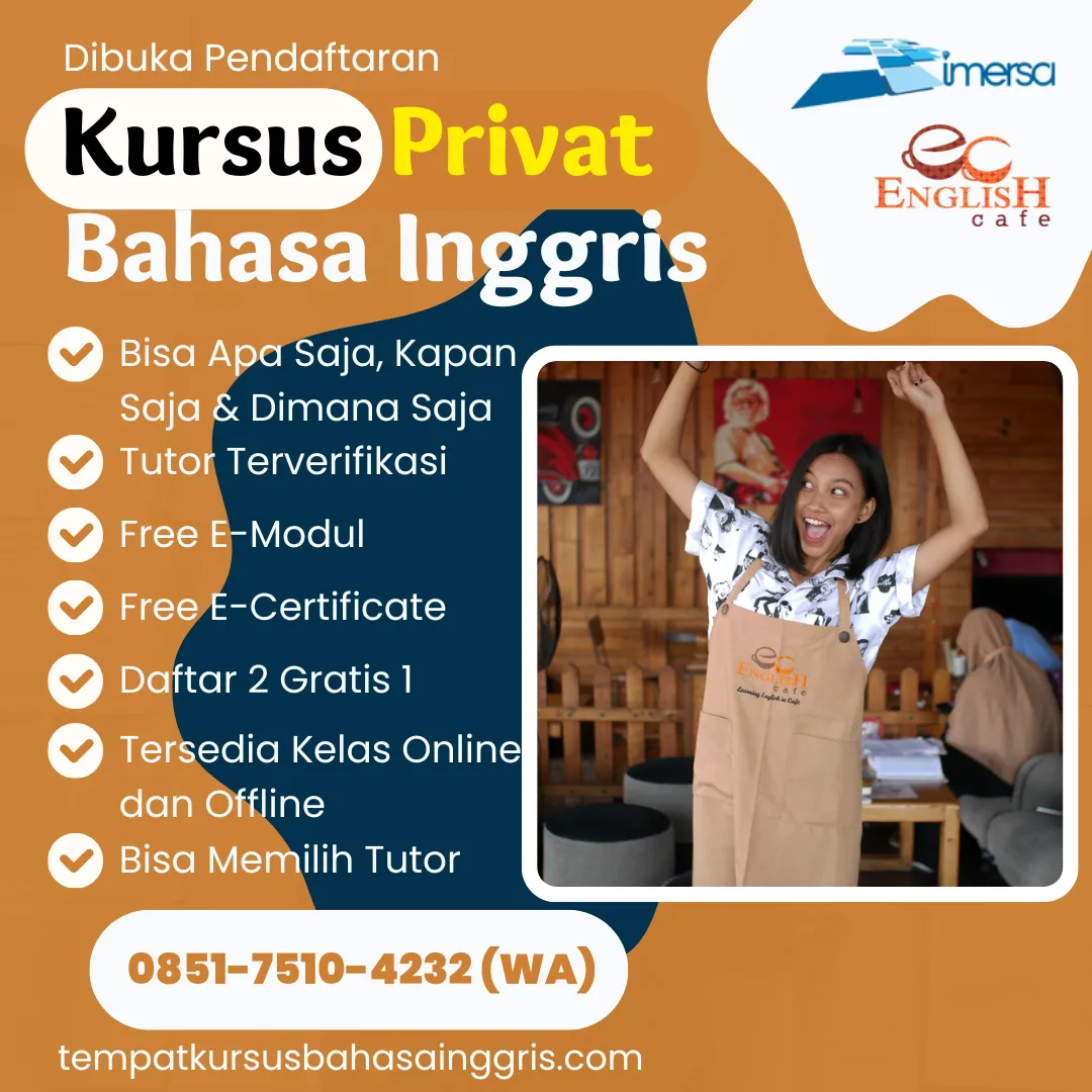 Les Bahasa Inggris di Kedung Waringin Bekasi