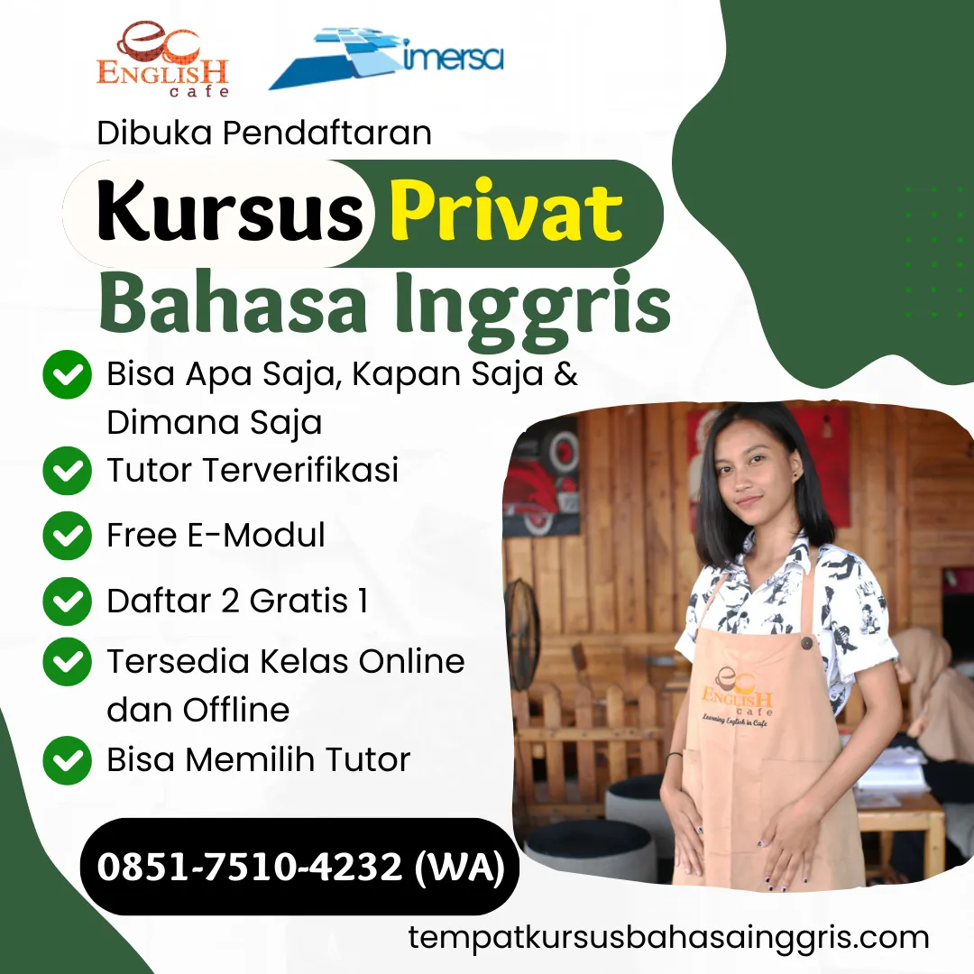 Les Bahasa Inggris di Kedungwuni Pekalongan