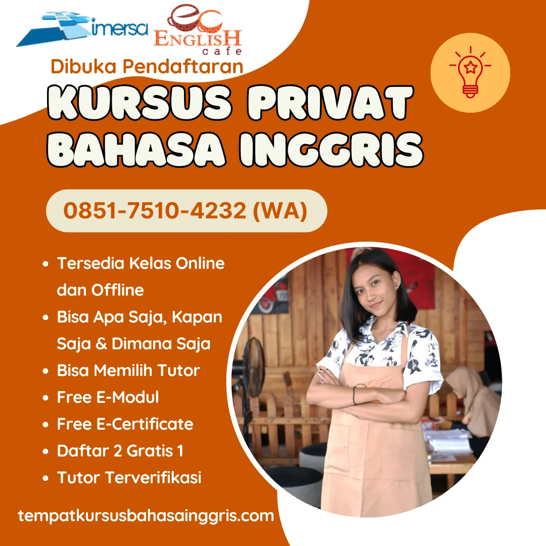 Les Bahasa Inggris di Kejobong Purbalingga
