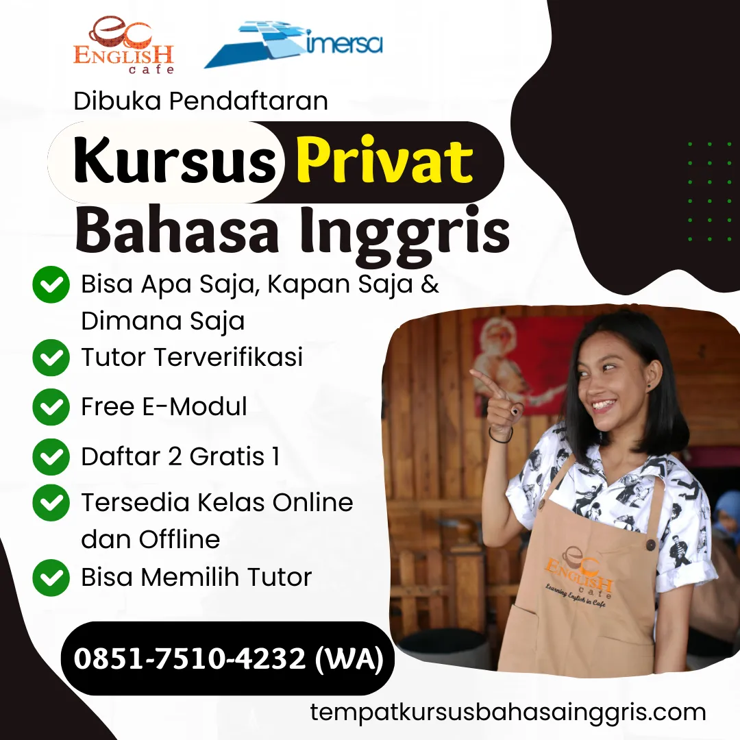 Les Bahasa Inggris di Kersamanah Garut