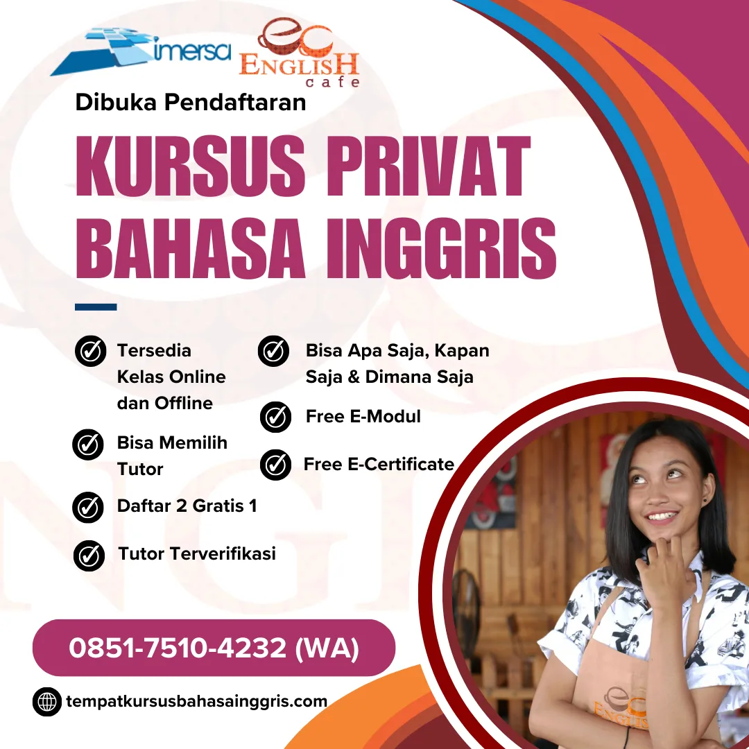 Les Bahasa Inggris di Kesesi Pekalongan