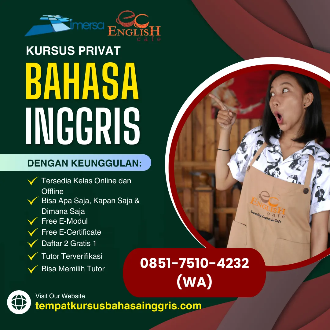 Les Bahasa Inggris di Kramat Tegal