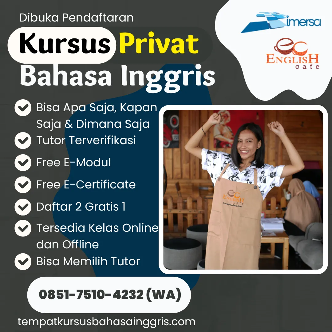 Les Bahasa Inggris di Kutoarjo Purworejo