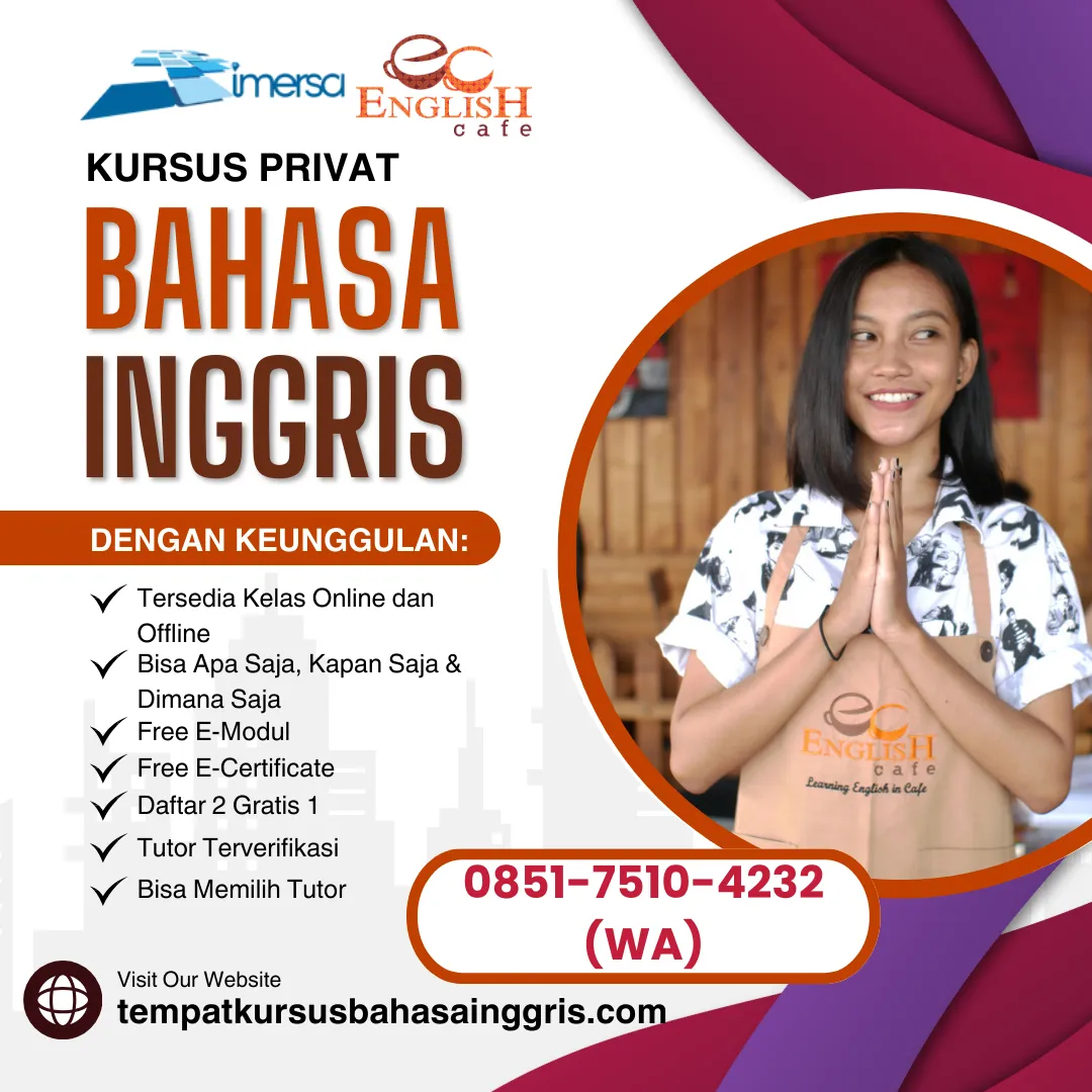 Les Bahasa Inggris di Lebaksiu Tegal