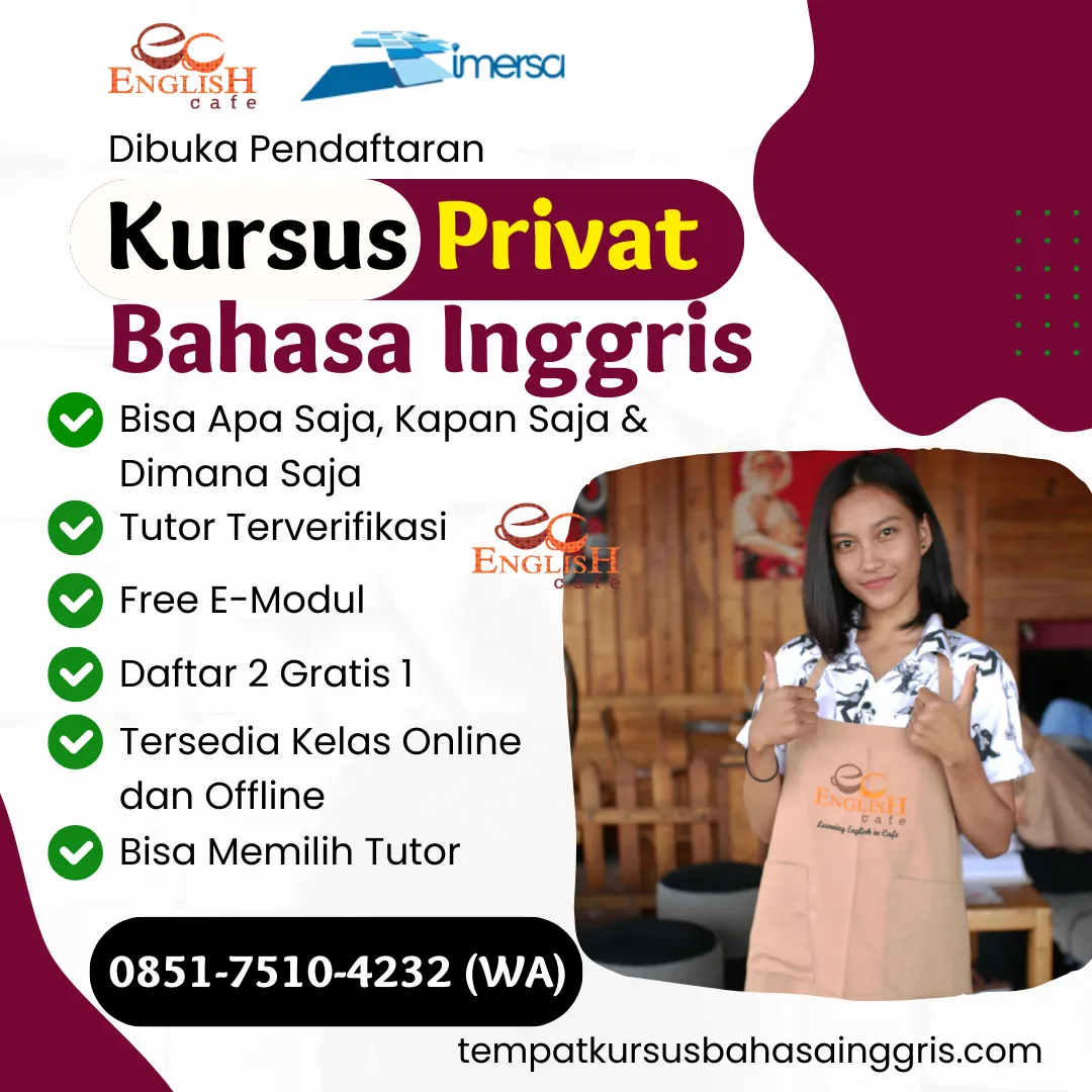Les Bahasa Inggris di Leksono Wonosobo