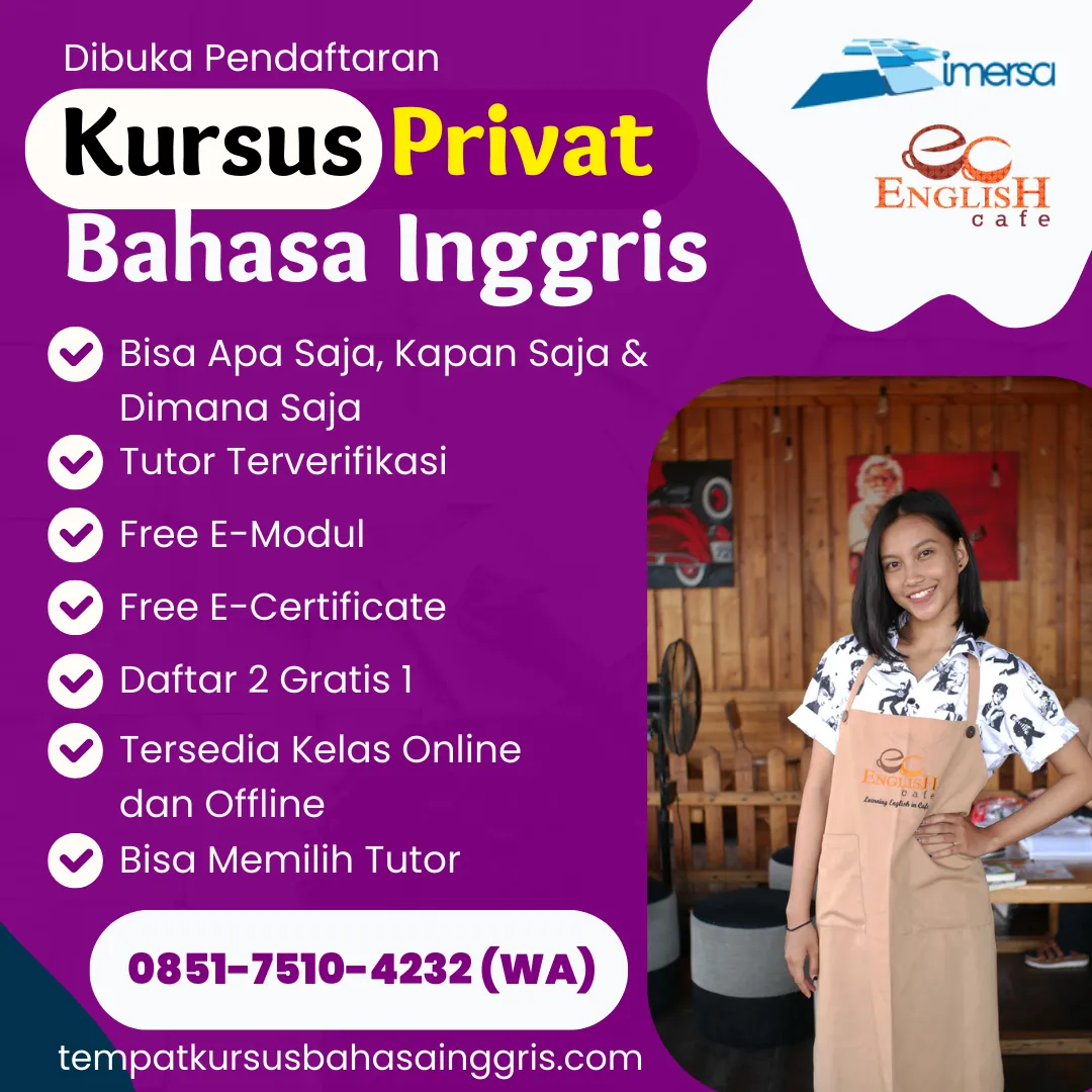 Les Bahasa Inggris di Leles Garut