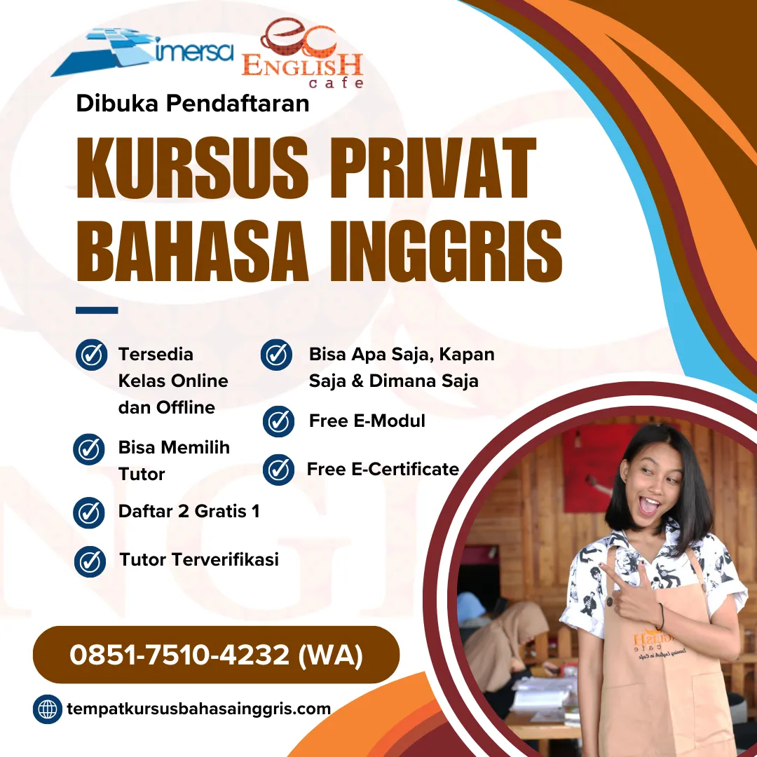 Les Bahasa Inggris di Lemahwungkuk Cirebon