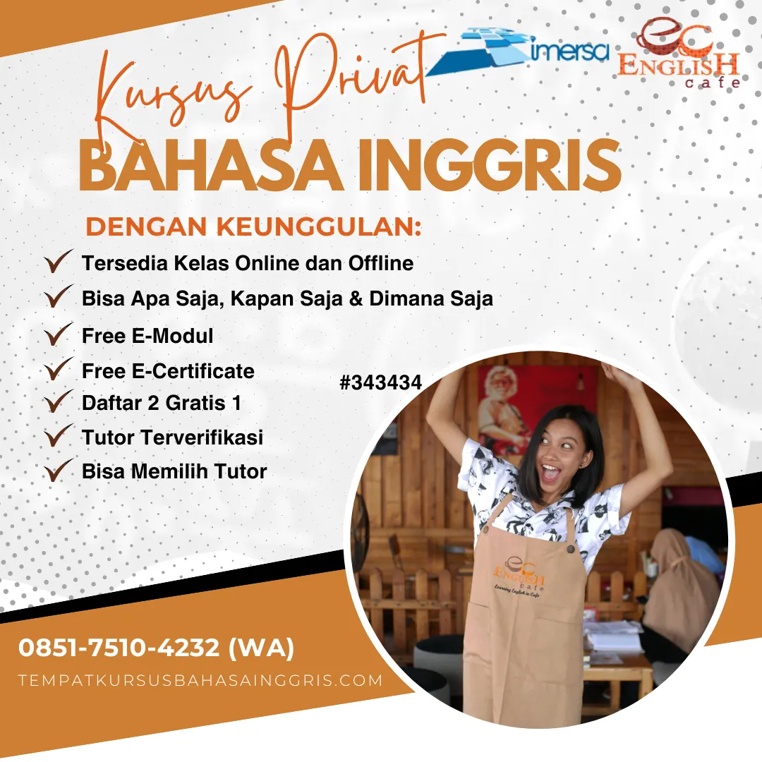 Les Bahasa Inggris di Margahayu Bandung