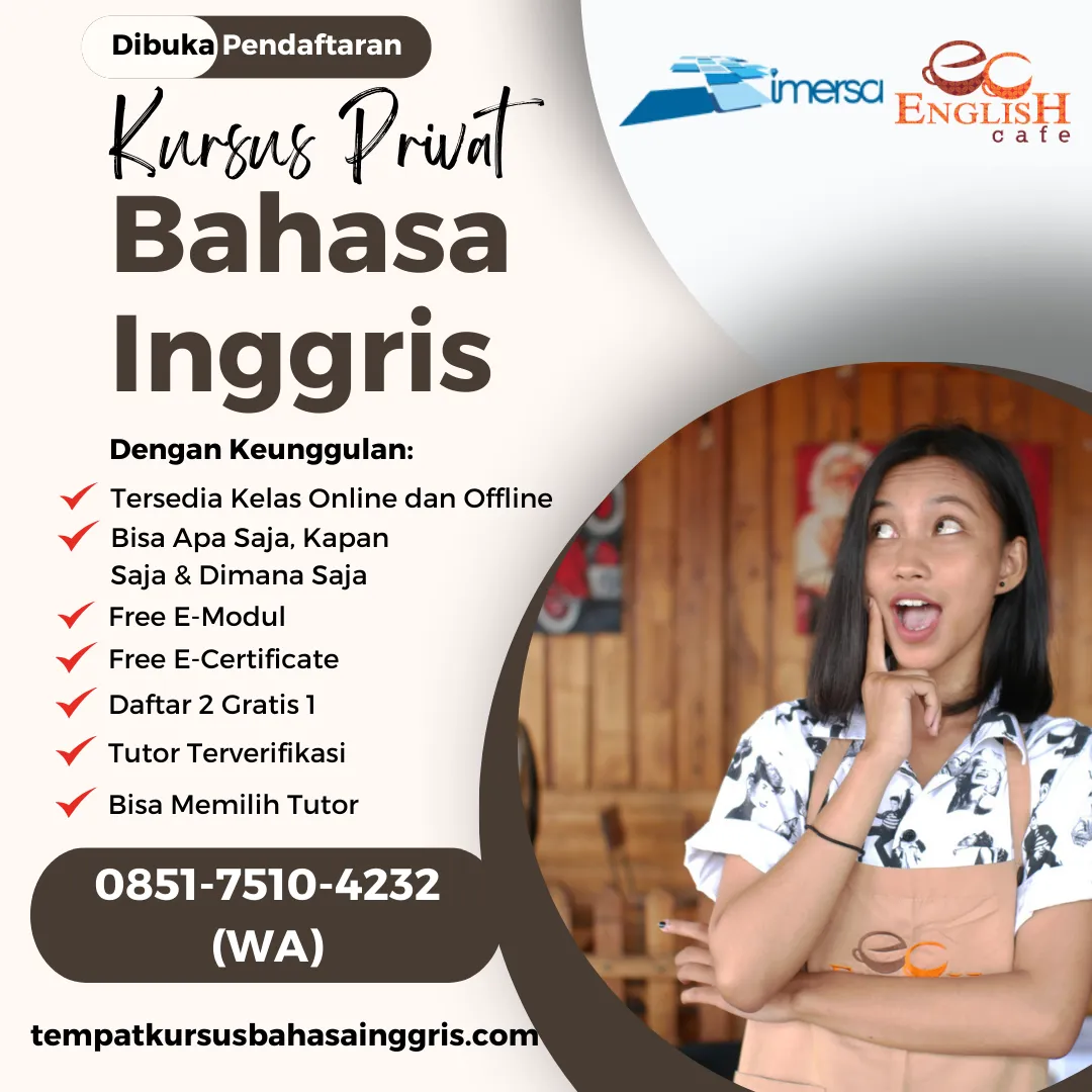 Les Bahasa Inggris di Margasari Tegal