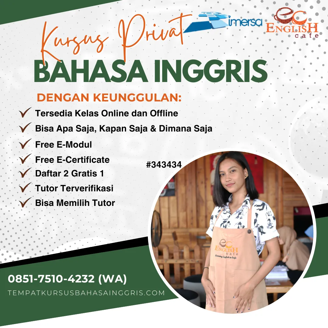 Les Bahasa Inggris di Megamendung Bogor