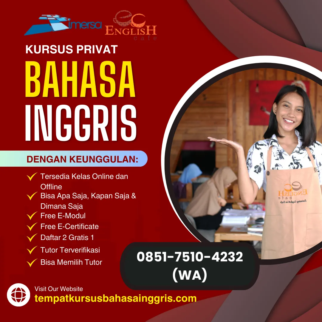 Les Bahasa Inggris di Moga Pemalang