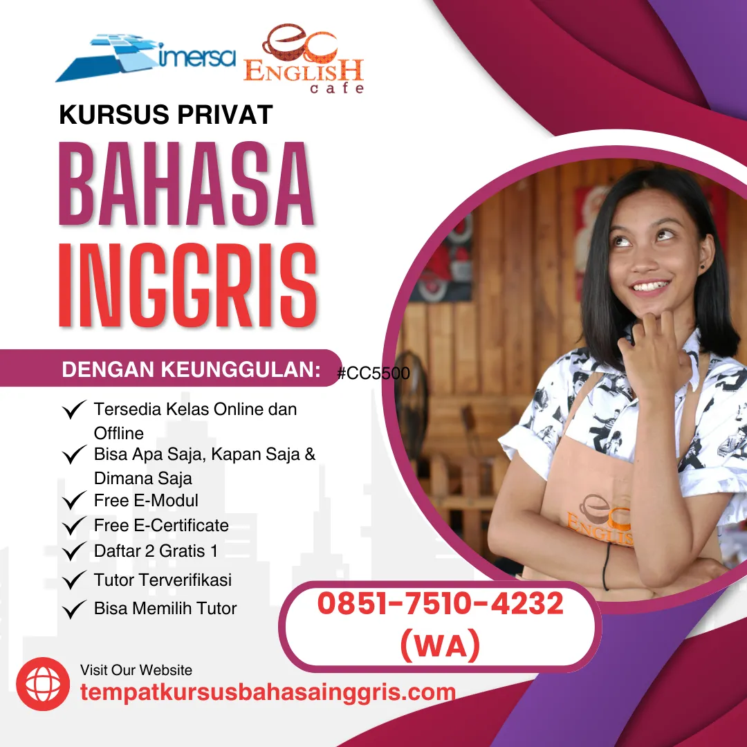 Les Bahasa Inggris di Mrebet Purbalingga