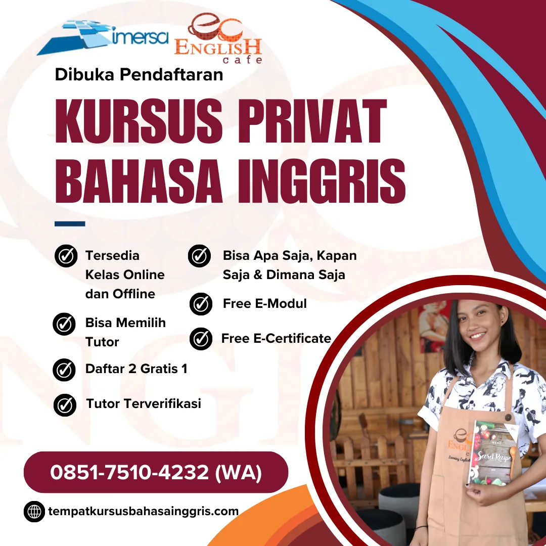 Les Bahasa Inggris di Mustika Jaya Bekasi