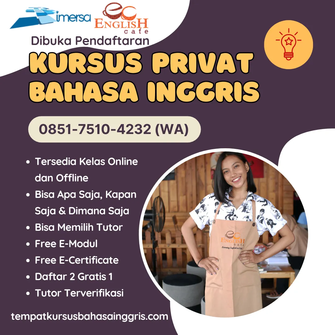 Les Bahasa Inggris di Naringgul Cianjur