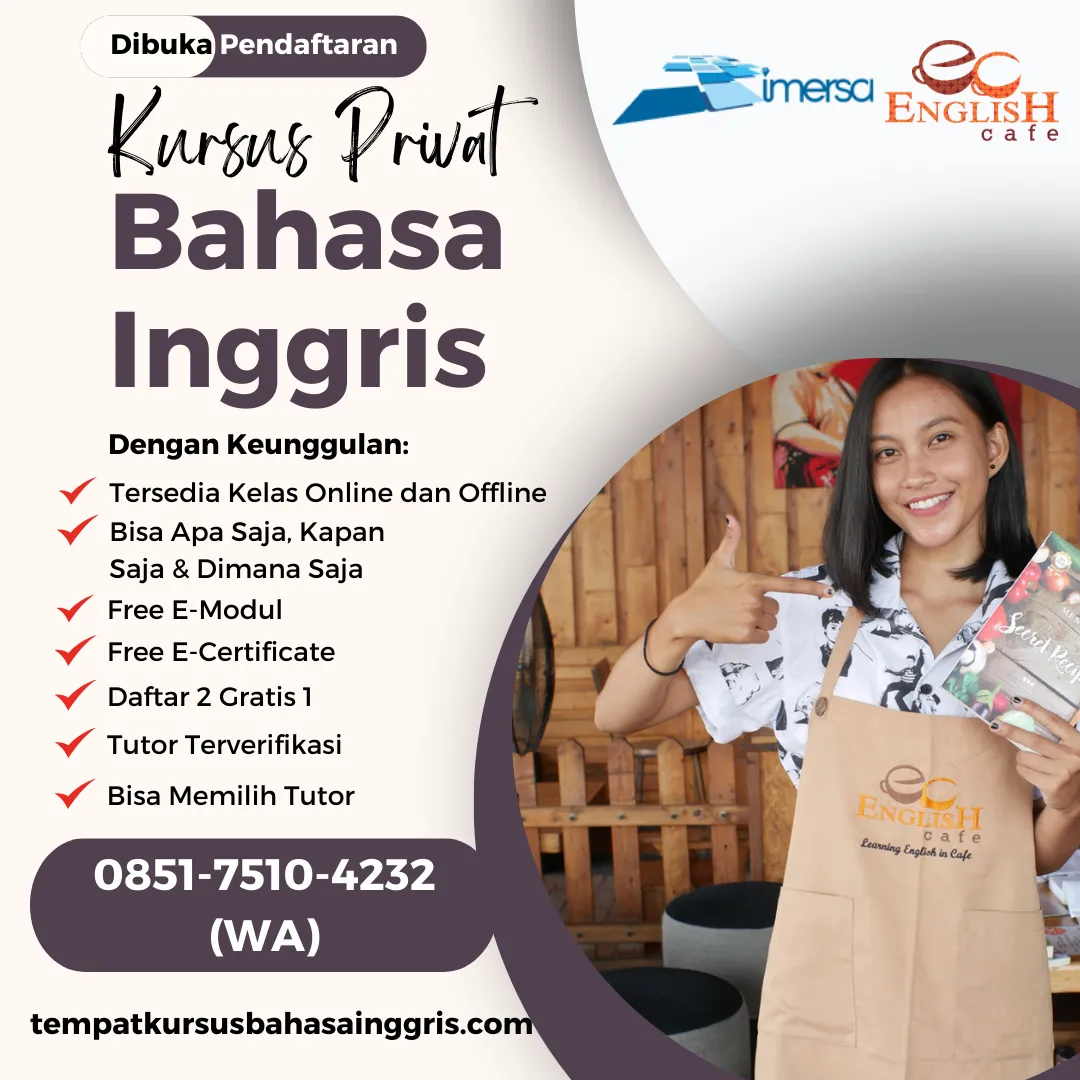 Les Bahasa Inggris di Ngamprah Bandung Barat