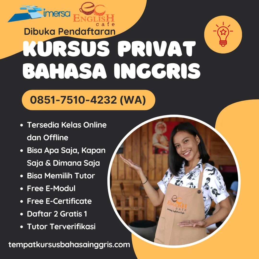 Les Bahasa Inggris di Ngrampal Sragen