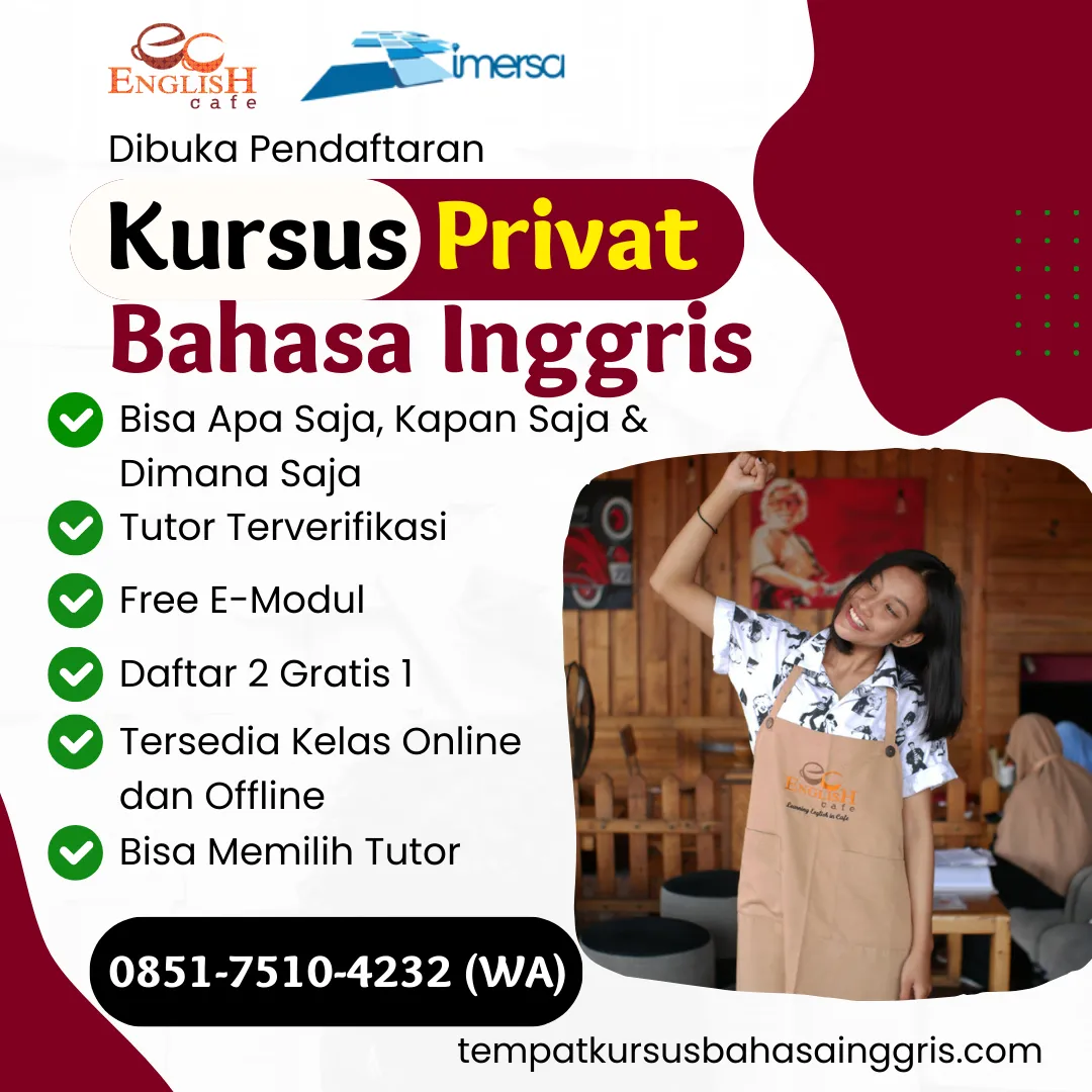 Les Bahasa Inggris di Nguntoronadi Wonogiri
