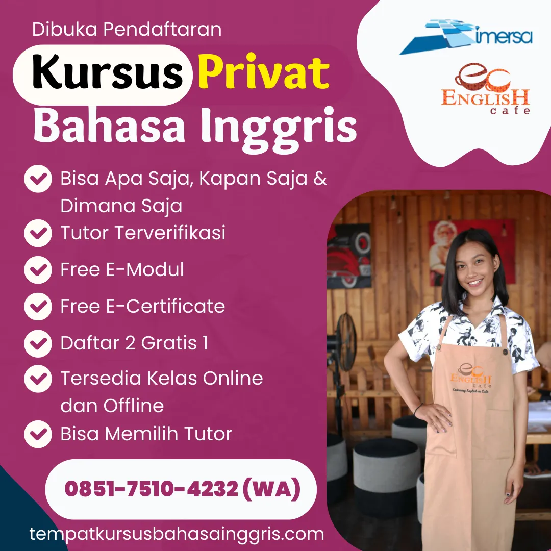 Les Bahasa Inggris di Pabedilan Cirebon