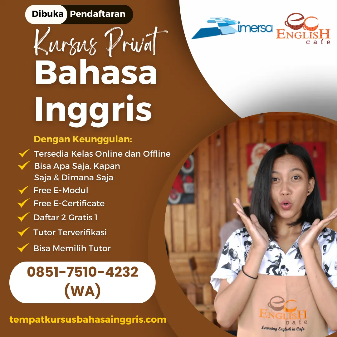 Les Bahasa Inggris di Padalarang Bandung Barat