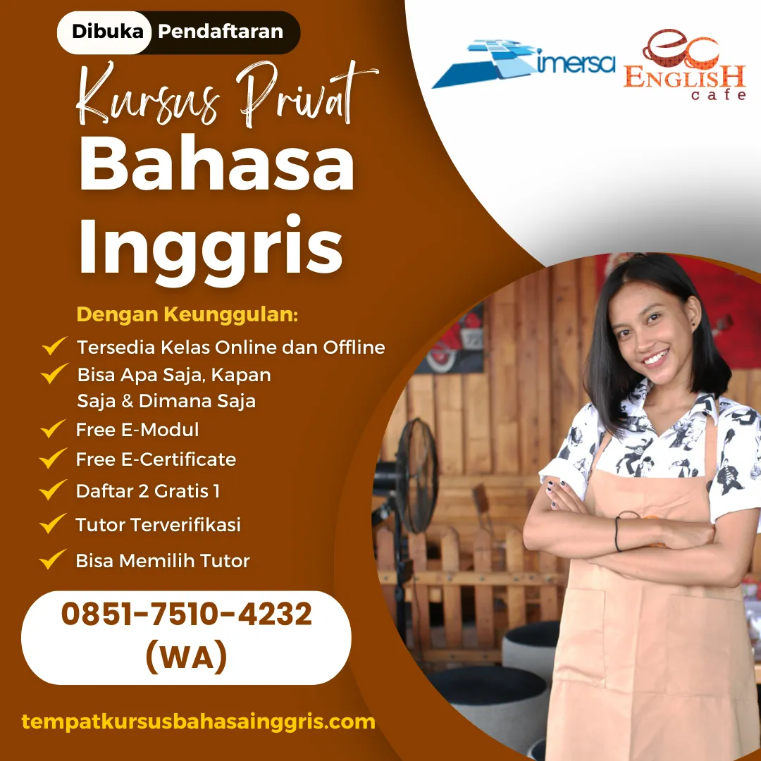 Les Bahasa Inggris di Padamara Purbalingga