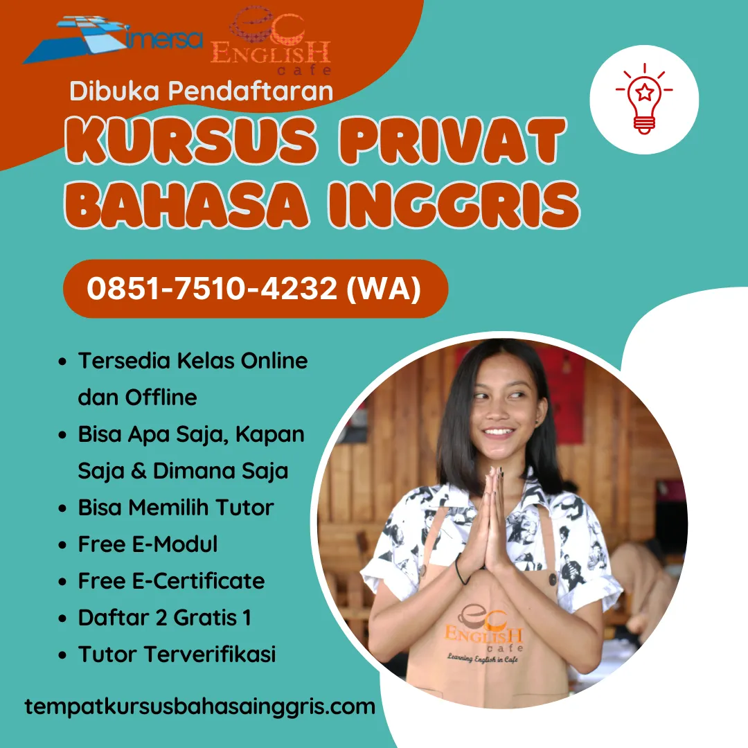 Les Bahasa Inggris di Pamotan Rembang