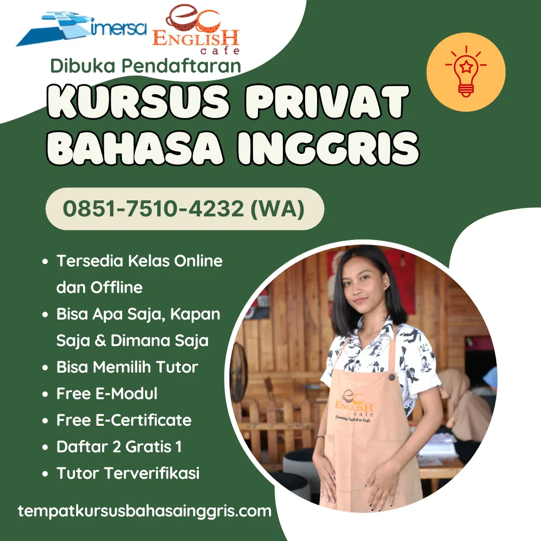 Les Bahasa Inggris di Pancur Rembang