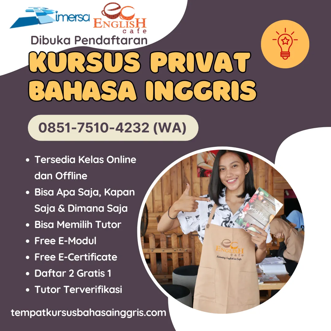 Les Bahasa Inggris di Pangatikan Garut