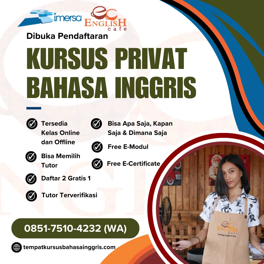 Les Bahasa Inggris di Parakan Temanggung