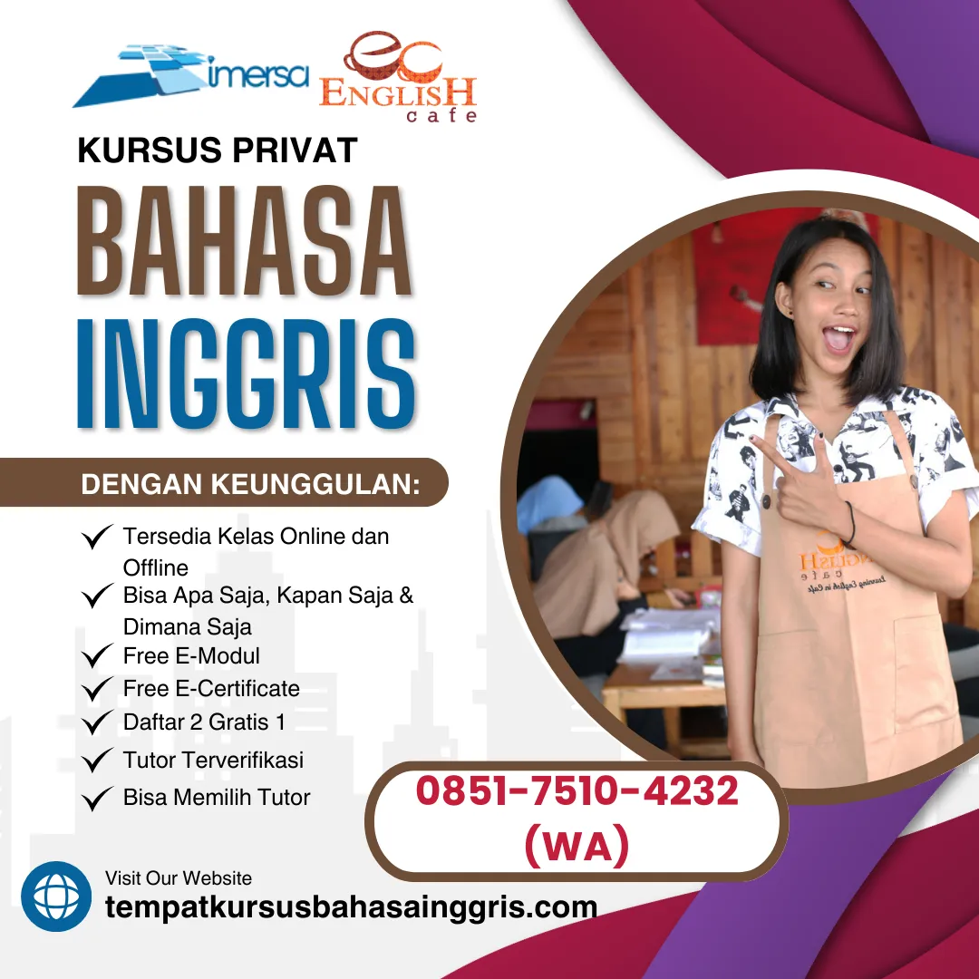 Les Bahasa Inggris di Parongpong Bandung Barat