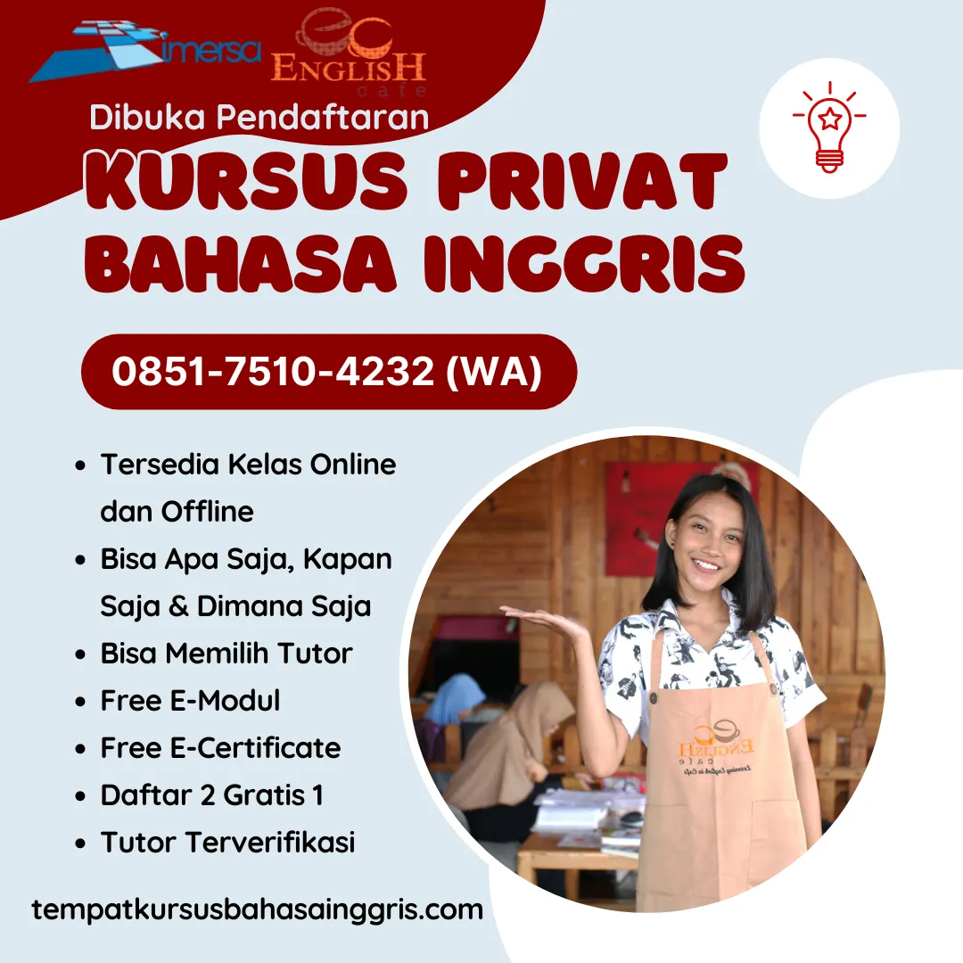 Les Bahasa Inggris di Parung Bogor