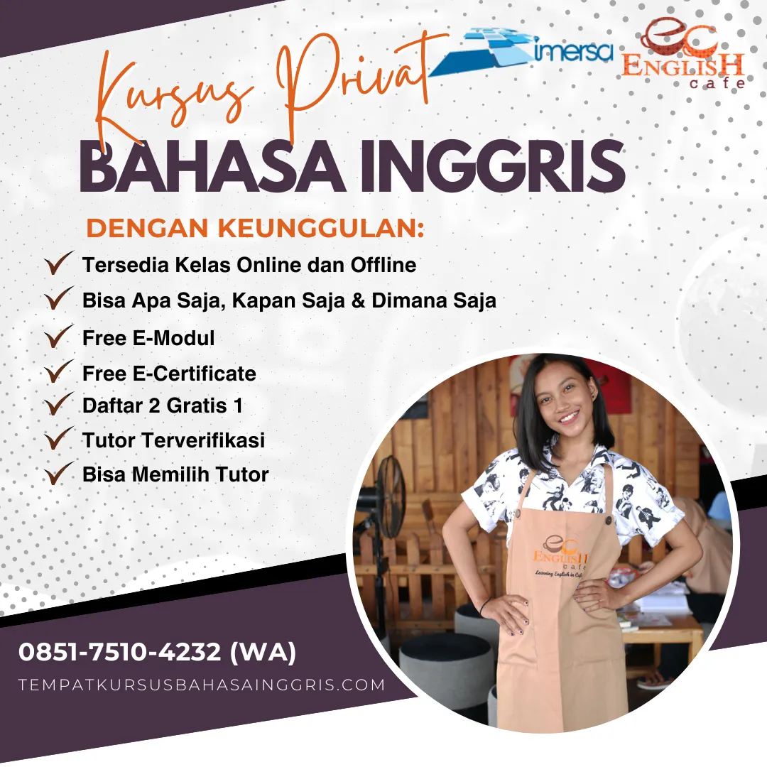 Les Bahasa Inggris di Pasaleman Cirebon