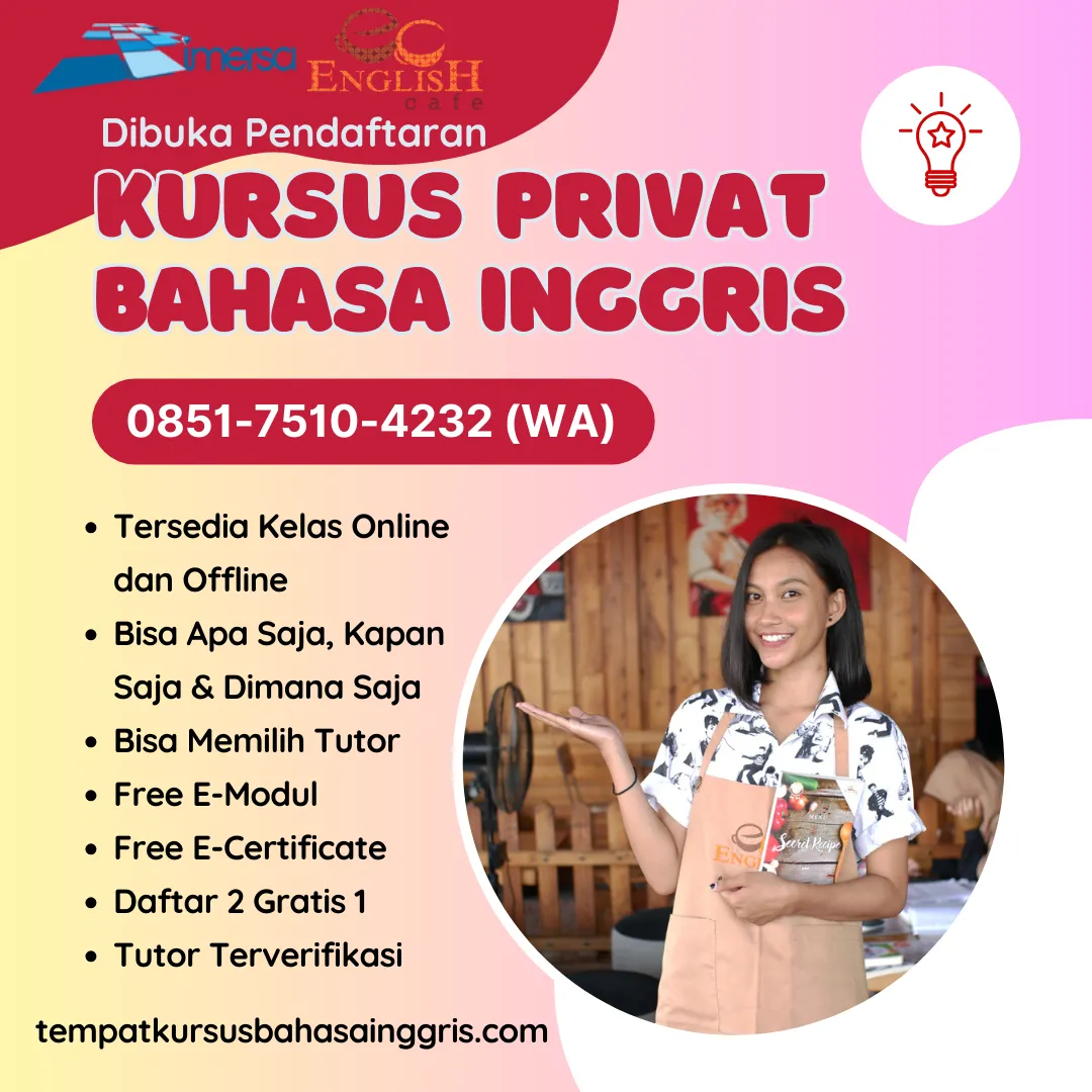 Les Bahasa Inggris di Pasirwangi Garut