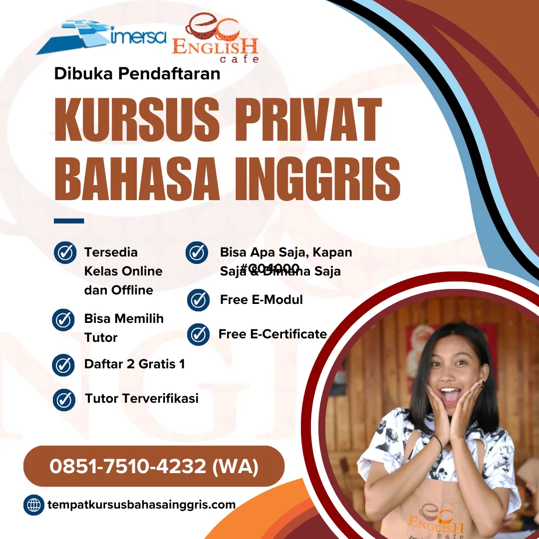 Les Bahasa Inggris di Pataruman Banjar