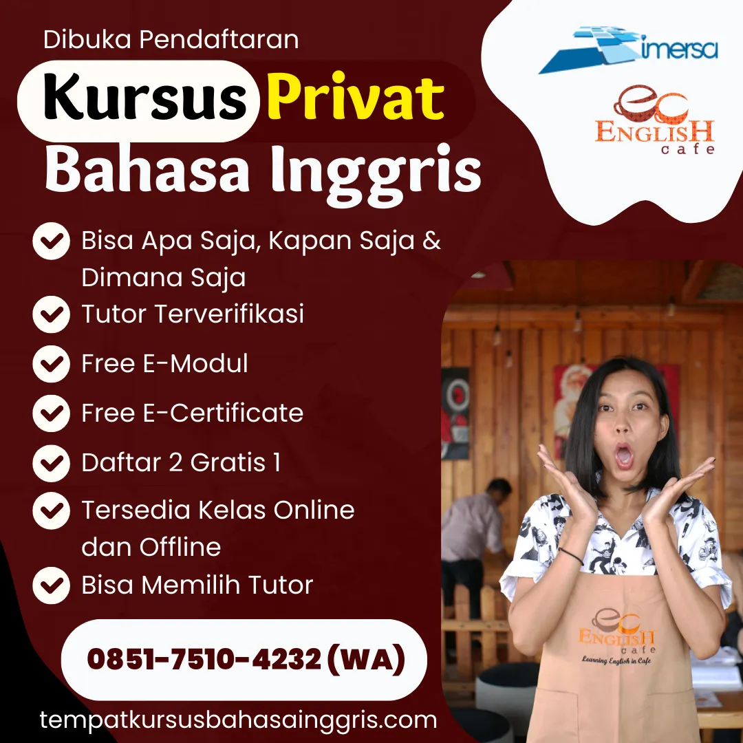 Les Bahasa Inggris di Pedurungan Semarang