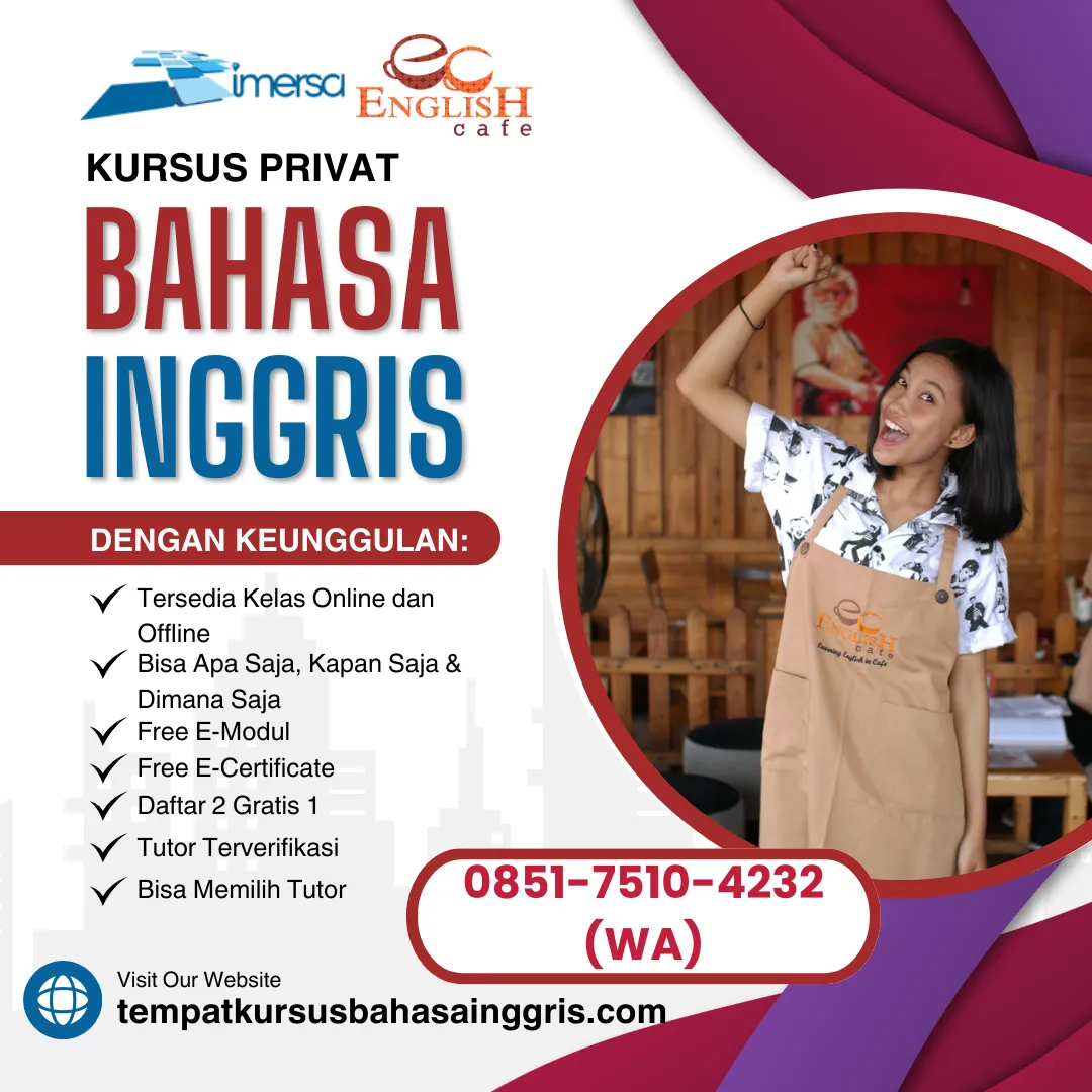 Les Bahasa Inggris di Pekalongan Utara Pekalongan