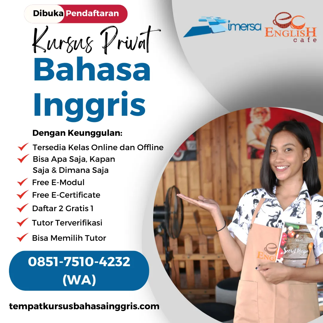 Les Bahasa Inggris di Pengadegan Purbalingga