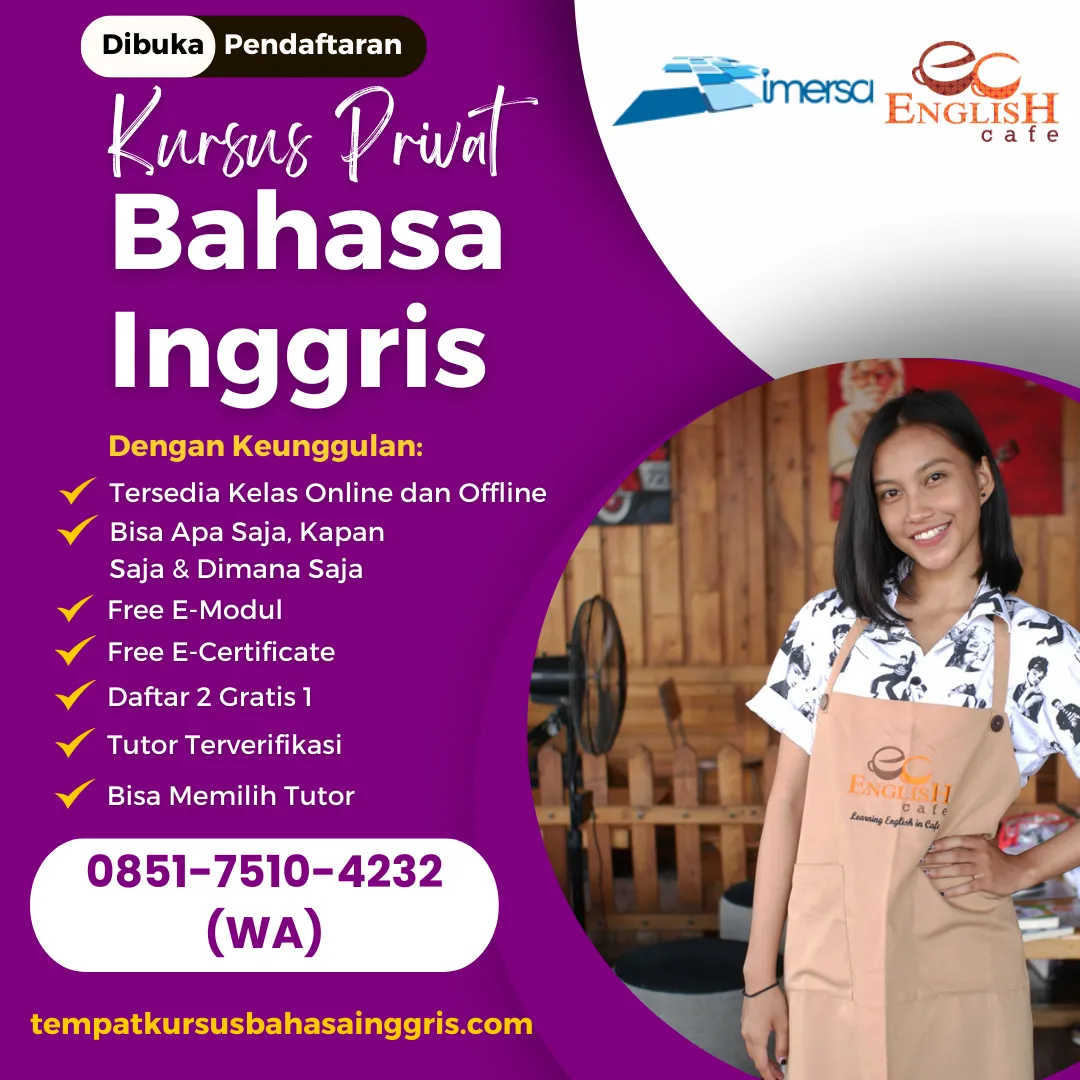 Les Bahasa Inggris di Petungkriono Pekalongan