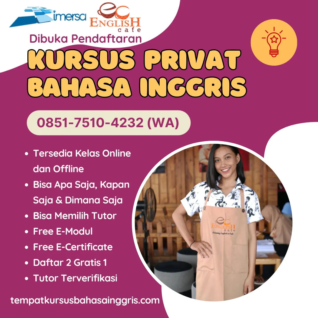 Les Bahasa Inggris di Plumbon Cirebon